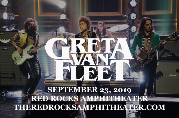 greta van fleet red rocks 2019
