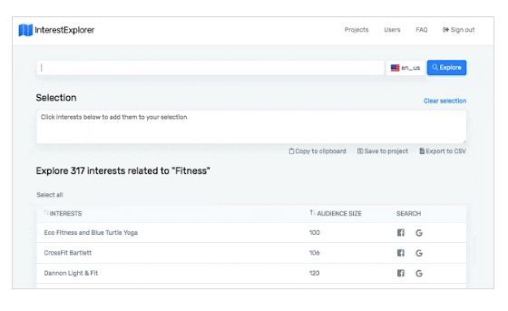 InterestExplorer Review - AdTargeting