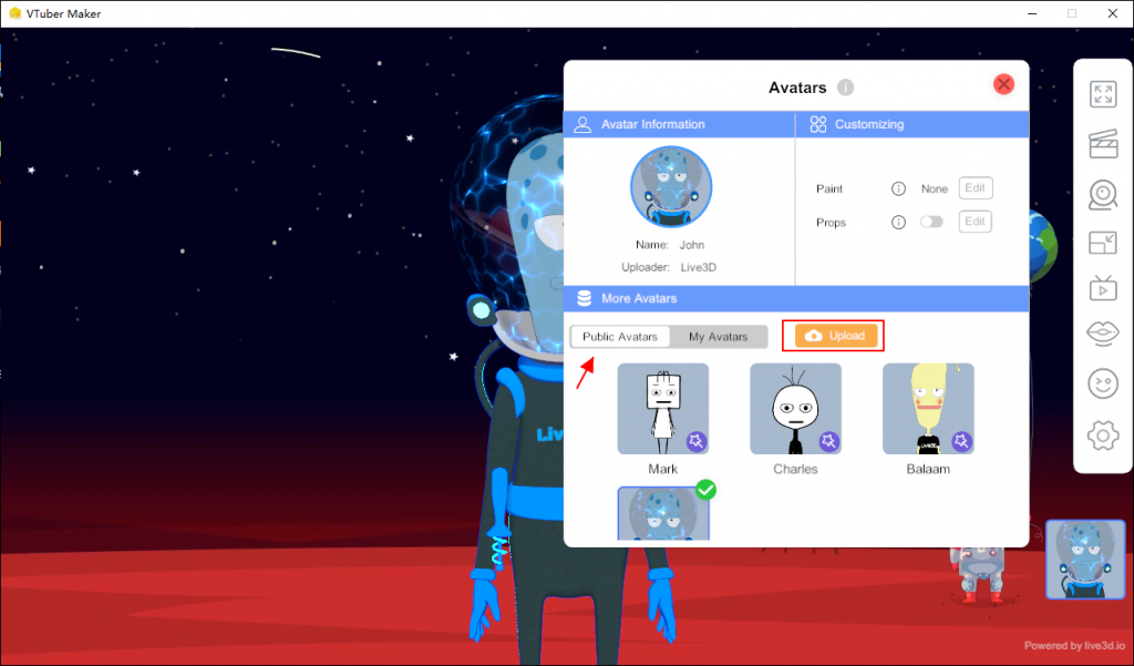 VTuber maker