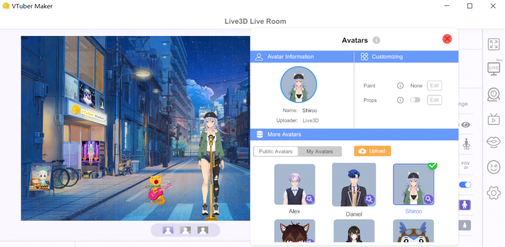 virtual 3d avatar