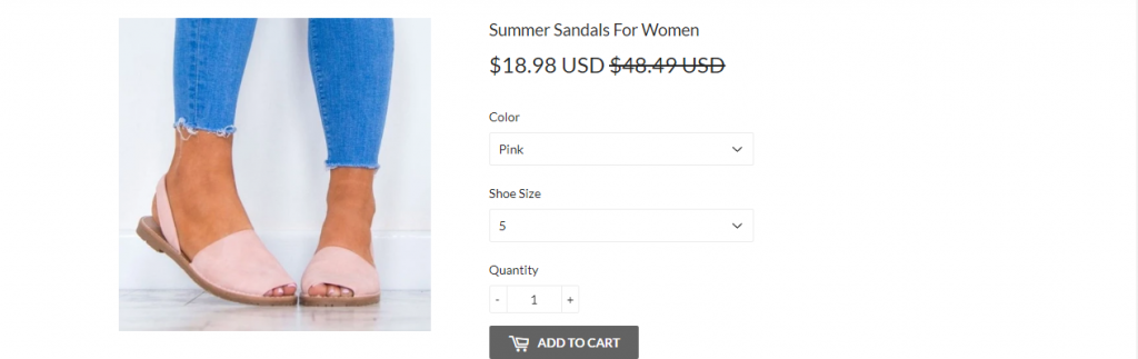 6. Women Summer Sandal