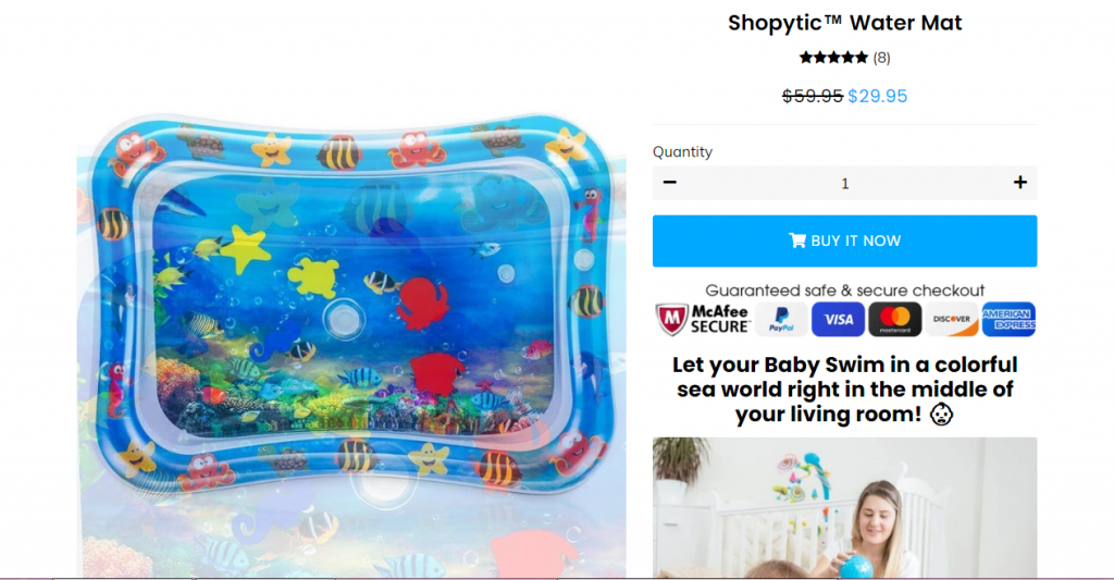 11. Baby Water Mat