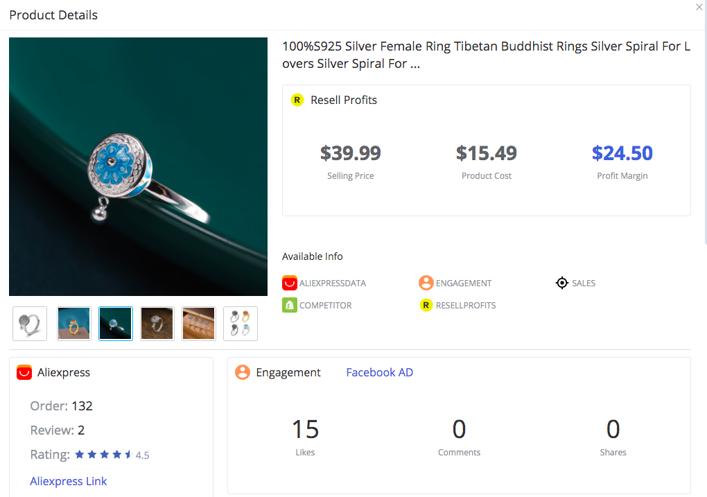 Female Ring Tibetan Buddhist - FindNiche