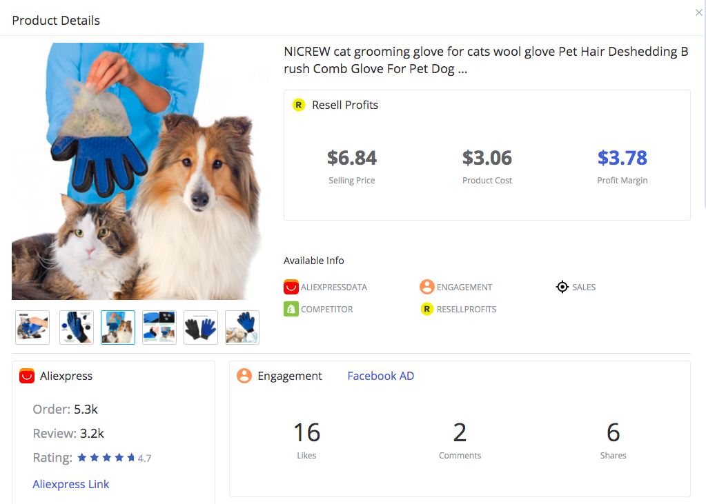 Pet Deshedding Hair Gloves - FindNiche