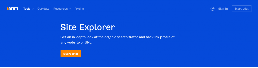 8. Ahrefs