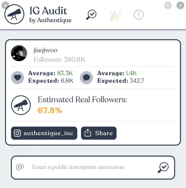 IG Audit vs BrandFollowers Check Instagram Fake And Real