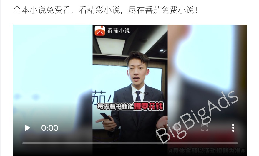 小说阅读类广告10大玩法套路盘点 - BigBigAds